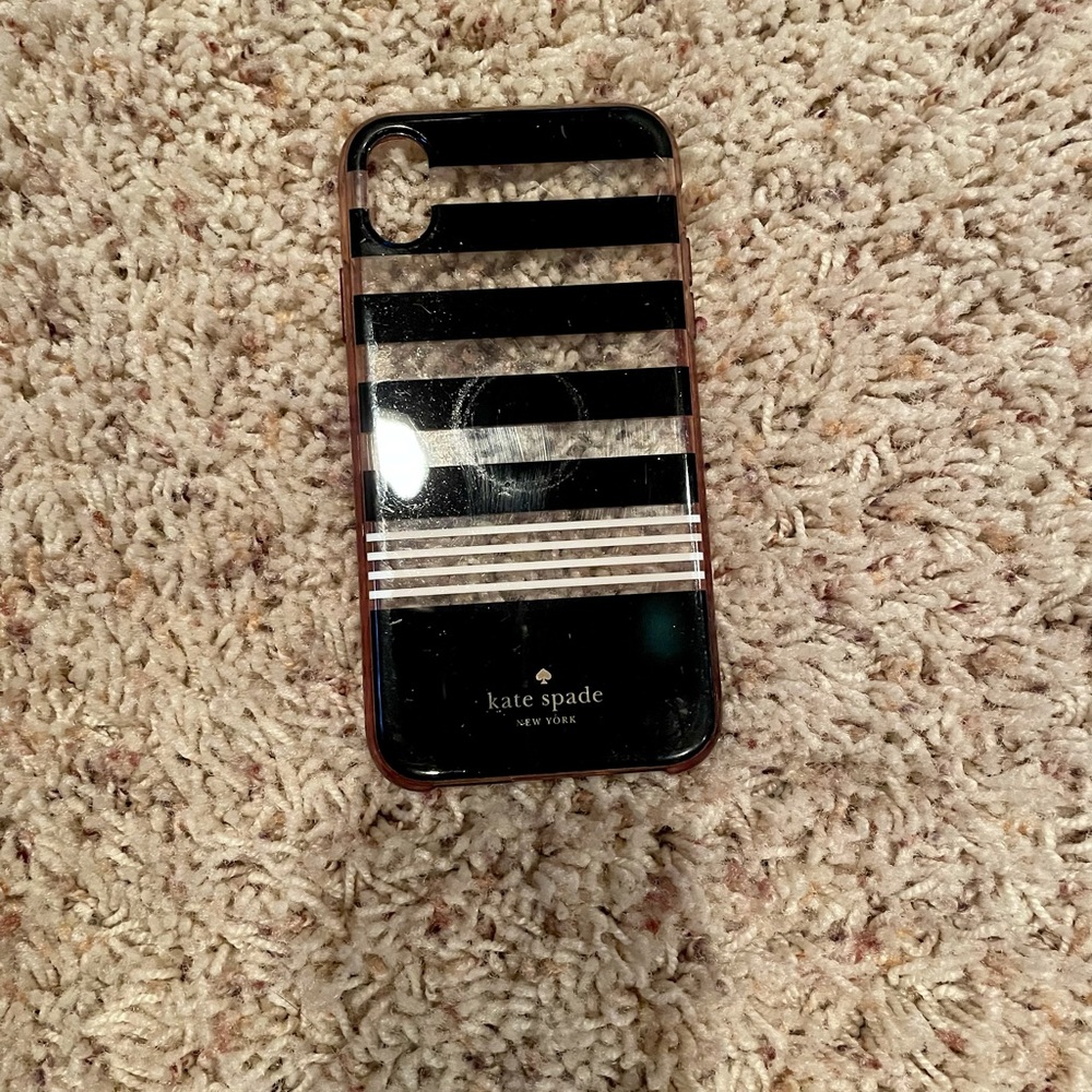 Kate Spade IPhone XR Striped Phone Case